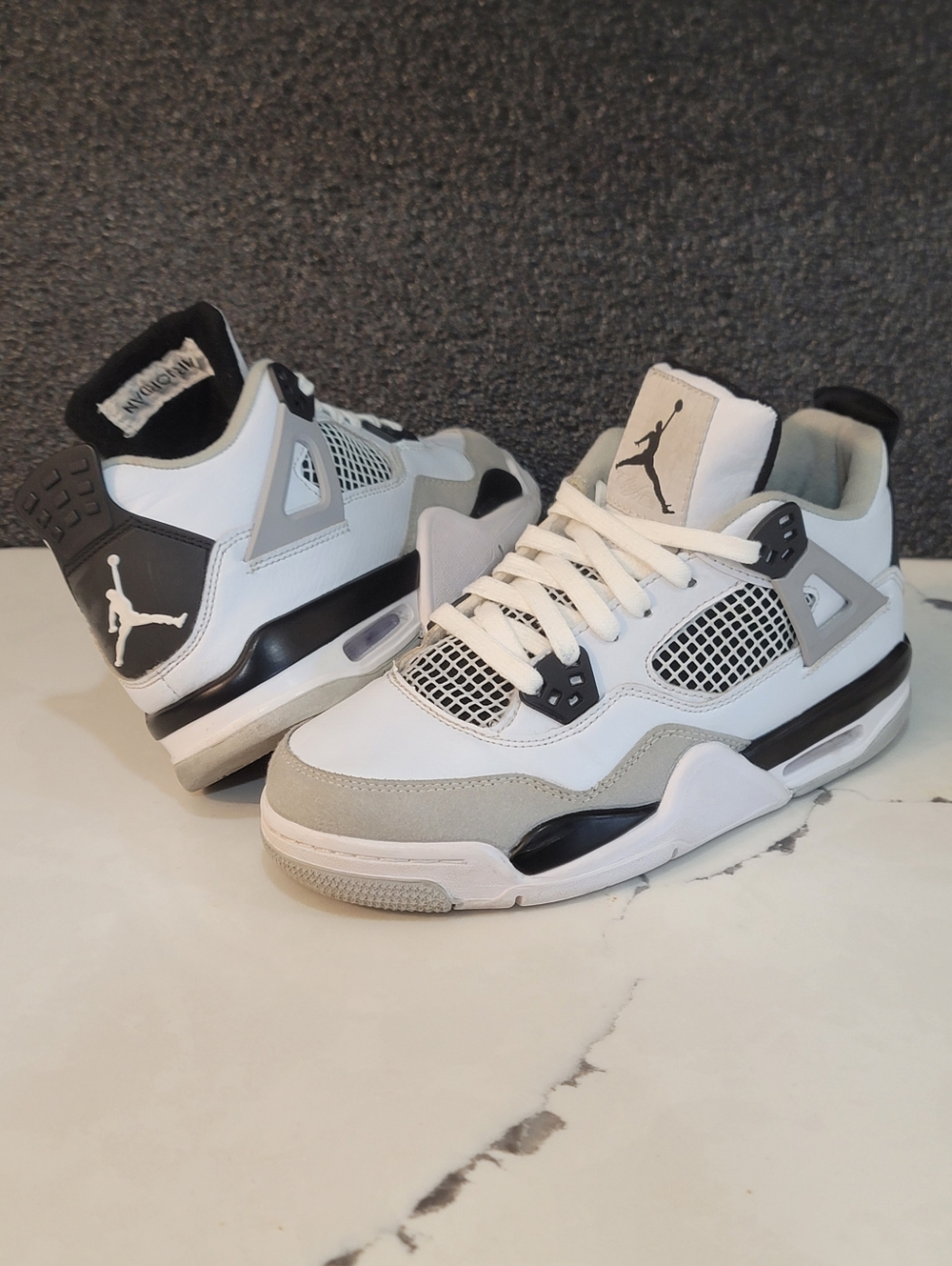 Nike Are Jordan 4 "Military Black" Mens 6.5 Ships Today
